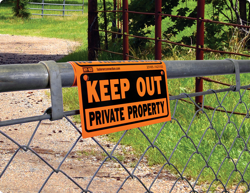 keep out coil sign image