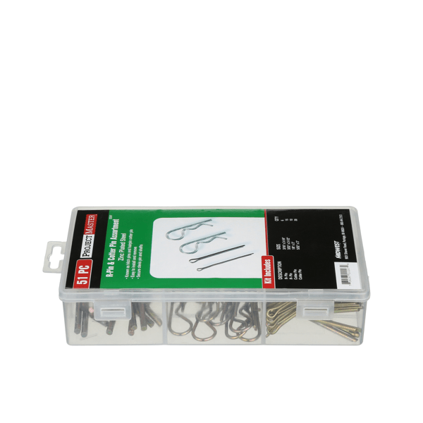 ProjectMaster External Cottering Pin 51pc Kit