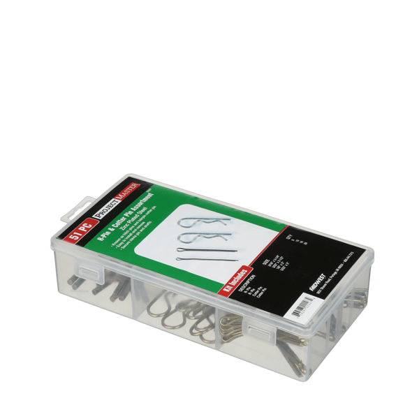 ProjectMaster External Cottering Pin 51pc Kit