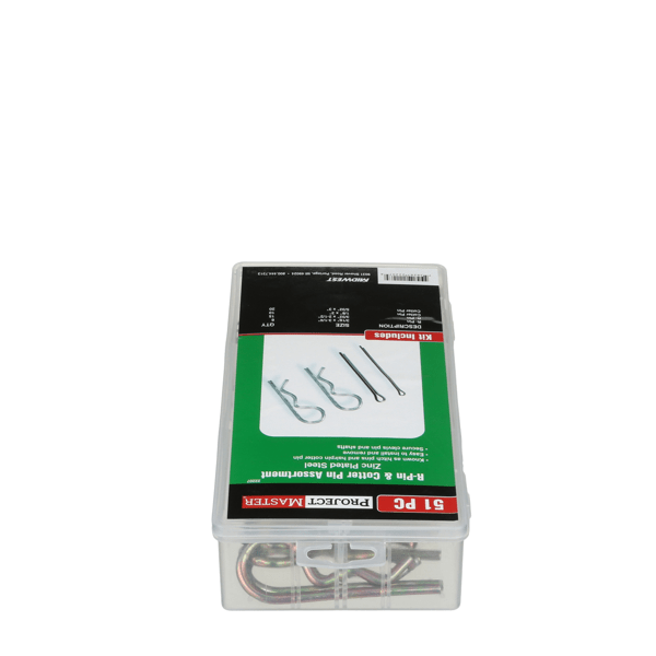 ProjectMaster External Cottering Pin 51pc Kit