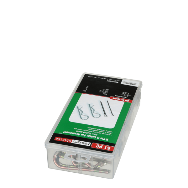 ProjectMaster External Cottering Pin 51pc Kit