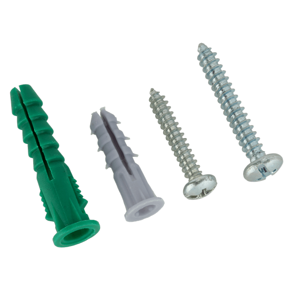 ProjectMaster Ribbed Anchors & Screws 164pc Kit