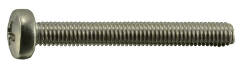 3mm-0.50 x 25mm Metric Phillips Pan Machine Screws
