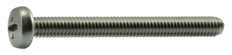 4mm-0.70 x 40mm Metric Phillips Pan Machine Screws