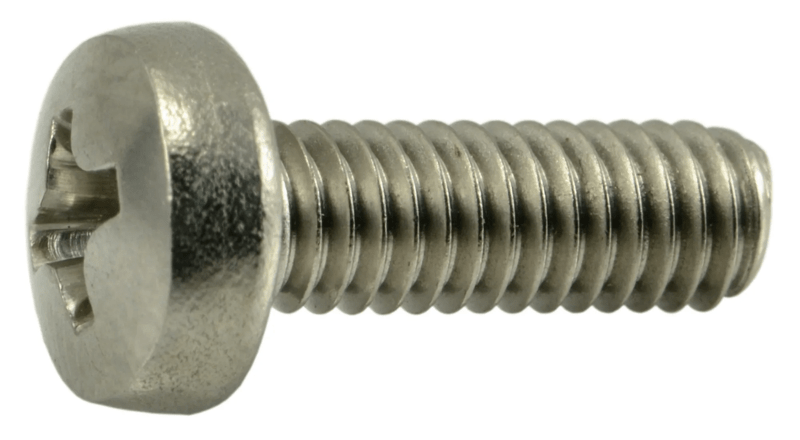 4mm-0.70 x 12mm Metric Phillips Pan Machine Screws