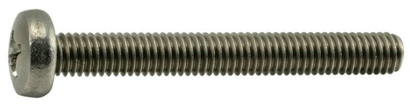 6mm-1.00 x 50mm Metric Phillips Pan Machine Screws