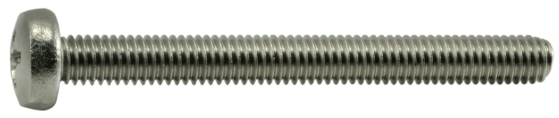 6mm-1.00 x 60mm Metric Phillips Pan Machine Screws