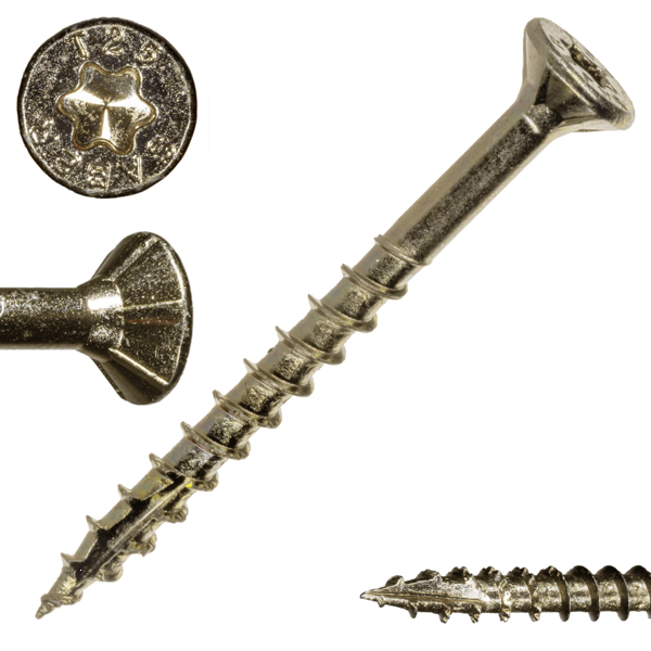 8 x 1-3/4 SaberDrive Wood Screws