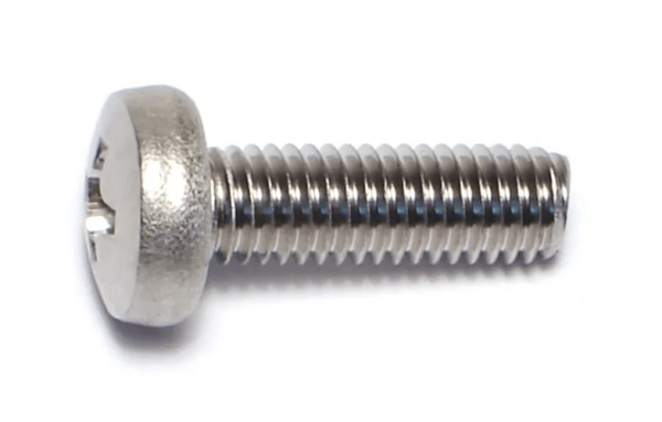 5mm-.80 x 16mm Metric Phillips Pan Machine Screws