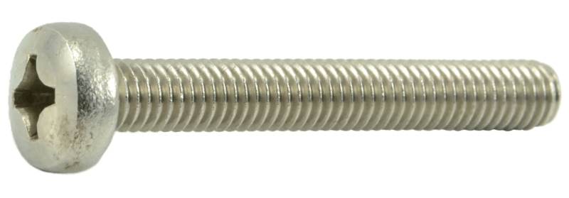 6mm-1.00 x 45mm Metric Phillips Pan Machine Screws