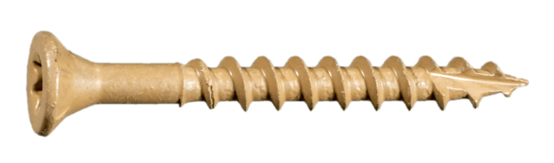 8 x 1-5/8 BuildRight Star Drive Tan Deck Screws 5lb. Tub