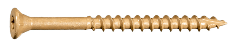 9 x 2-1/2 BuildRight Star Drive Tan Deck Screws 5lb. Tub