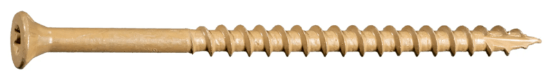 10 x 3-1/2 BuildRight Star Drive Tan Deck Screws 5lb. Tub