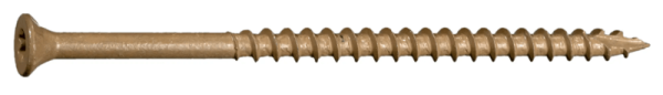 10 x 4 BuildRight Star Drive Tan Deck Screws 25lb. Tub
