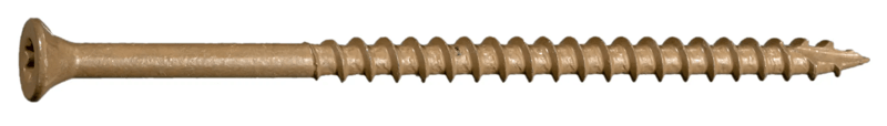 10 x 4 BuildRight Star Drive Tan Deck Screws 25lb. Tub