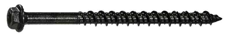 3/16 x 2-3/4 TorqueMaster Black Hex Concrete Screws
