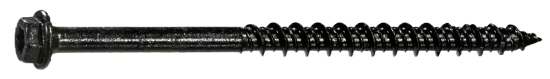 3/16 x 3-1/4 TorqueMaster Black Hex Concrete Screws