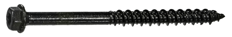 1/4 x 3-1/4 TorqueMaster Black Hex Concrete Screws