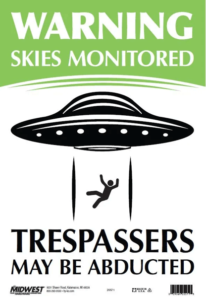 Warning Skies Monitor Novelty