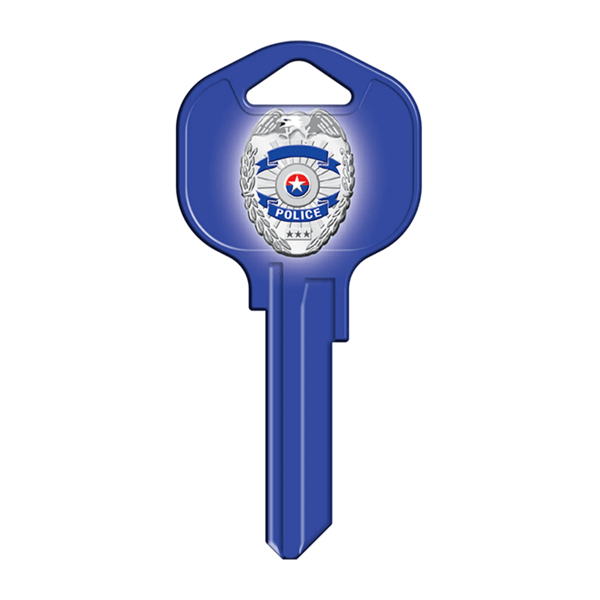 KW1-POL POLICE BADGE