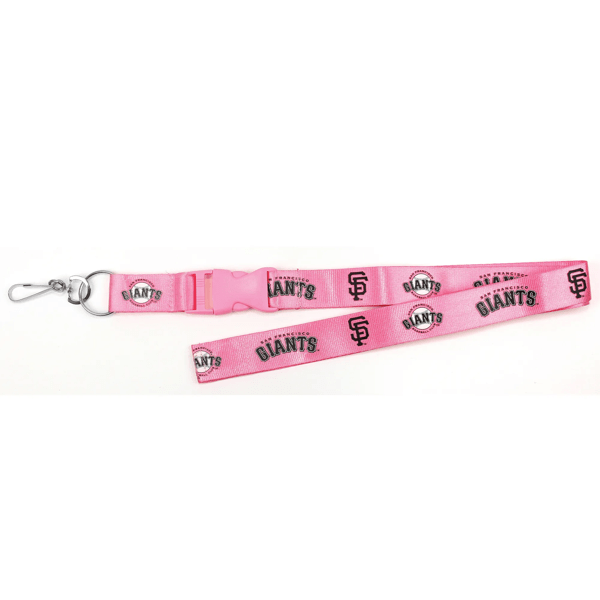 MLB Team Lanyard-San Francisco Giants Pink